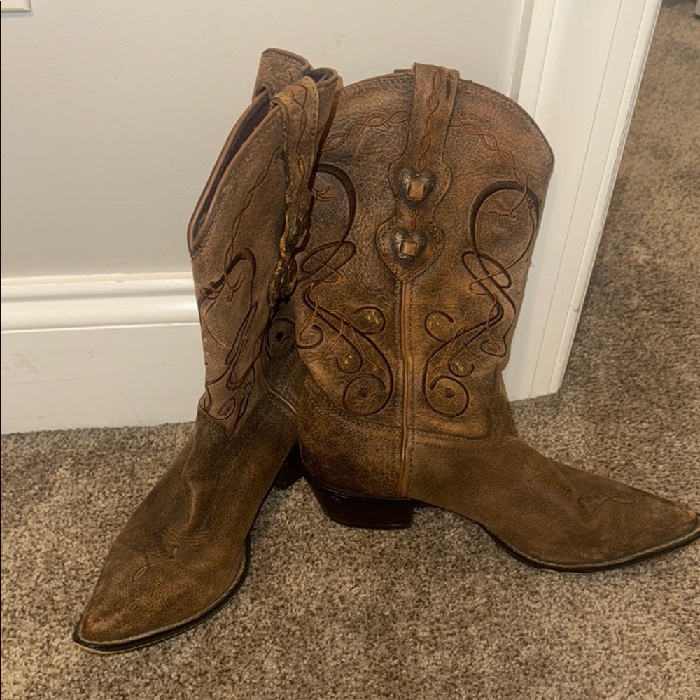 Durango Women’s Brown Western Cowboy Boots